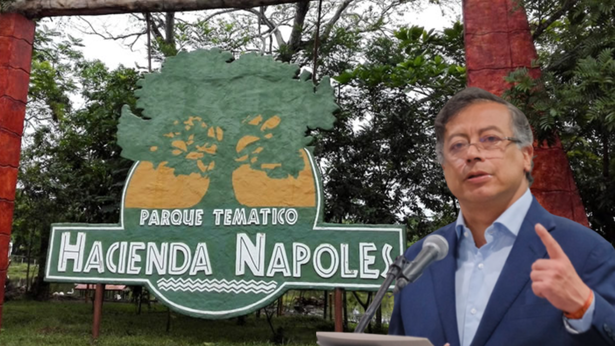 Manifestaciones en Puerto Triunfo (Antioquia) por declaraciones del presidente Gustavo Petro sobre Hacienda Nápoles