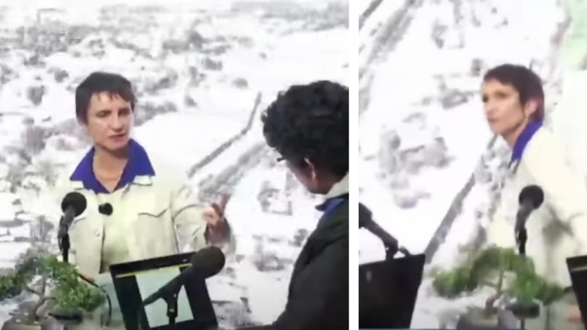 Video | Este es el momento en que una candidata presidencial en Chile es sorprendida por el fuerte terremoto de 6,4