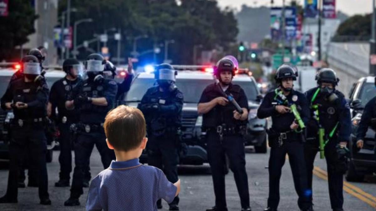 Emocionó a todos: el crudo testimonio de un niño de 4 años en medio de una redada de ICE en Los Ángeles
