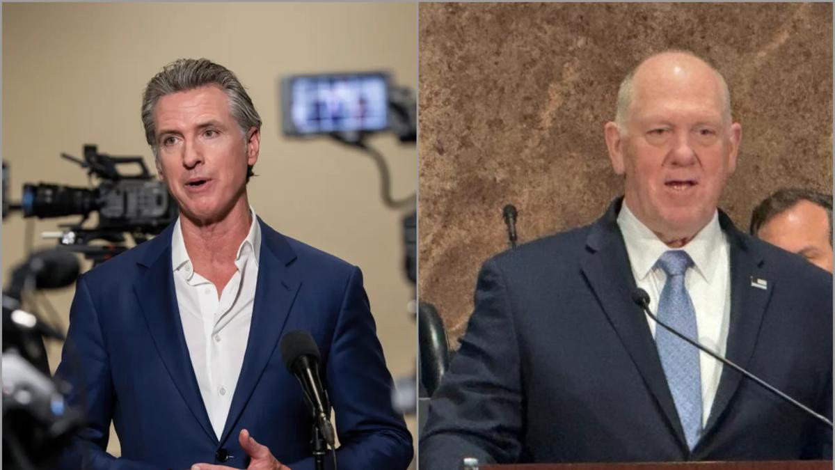 Gavin Newsom le respondió picante al zar de la frontera por los migrantes: 'Sabe dónde encontrarme'