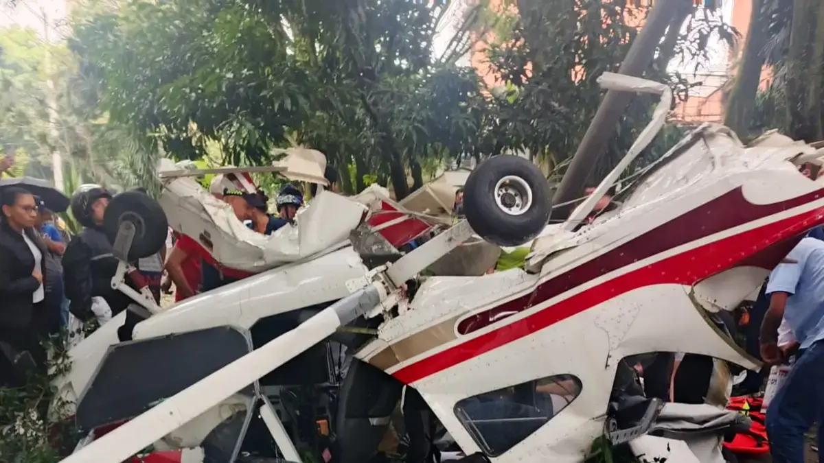 Esta era la ruta que cubría la avioneta que se accidentó cerca al estadio Atanasio Girardot en Medellín: lo que se sabe sobre aeronave siniestrada