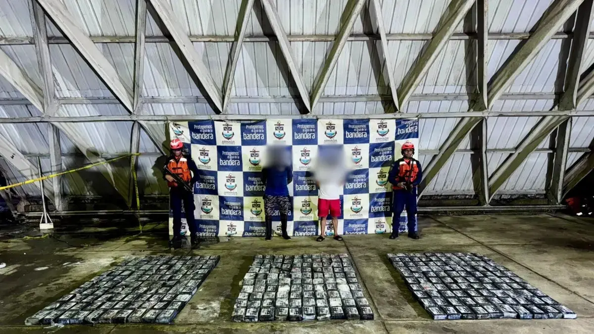 Este fue el operativo para decomisar un cargamento de cocaína avaluado en más de 64.000 millones de pesos, oculto en una lancha, cerca de isla Gorgona