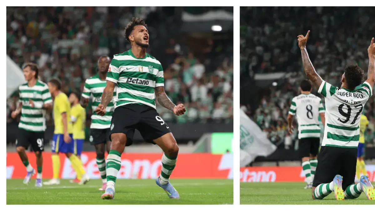 Colombiano Luis Suárez llegó pisando duro en Portugal: doblete en goleada del Sporting de Lisboa; video