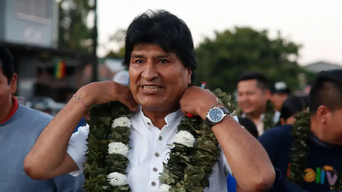 Expresidente de Bolivia Evo Morales reconoce resultado de la primera vuelta y dice que es un 'voto castigo a la traición'