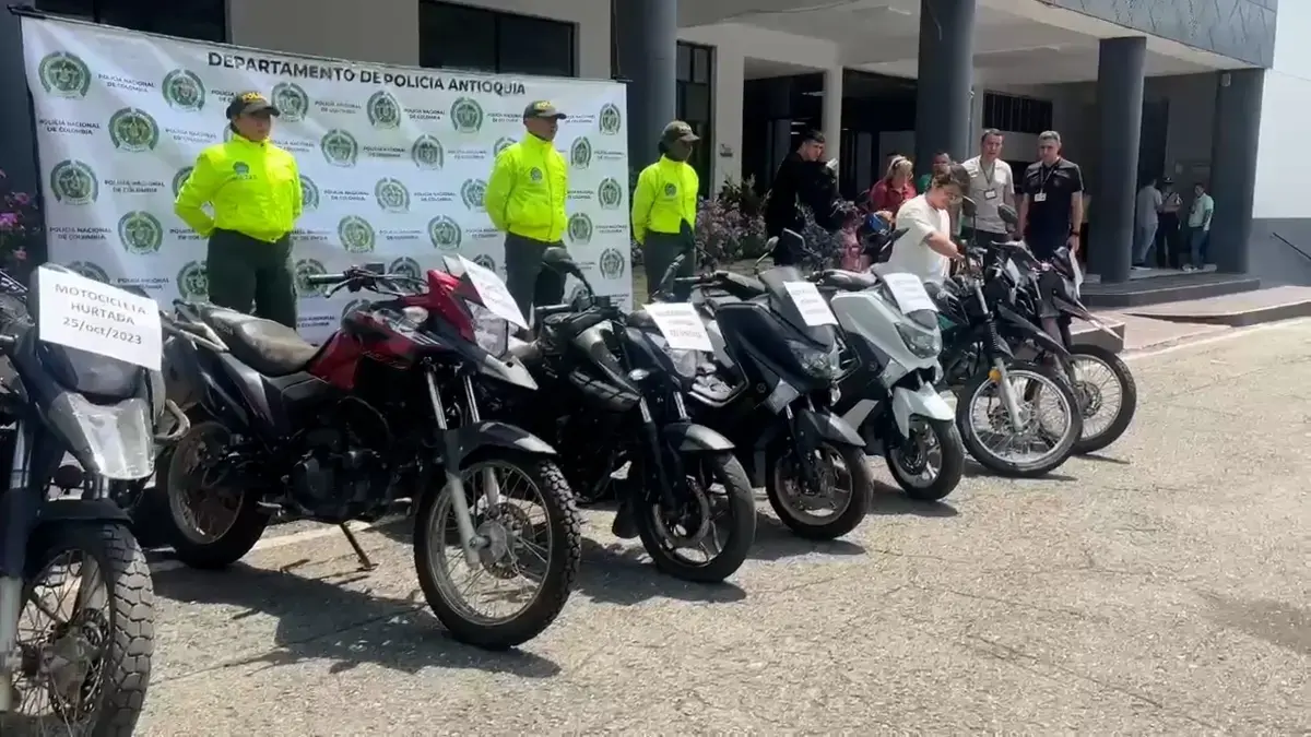 Motocicletas robadas en Medellín terminarían saldrían de la ciudad y terminarían en manos del 'clan del Golfo': así funciona el mercado negro
