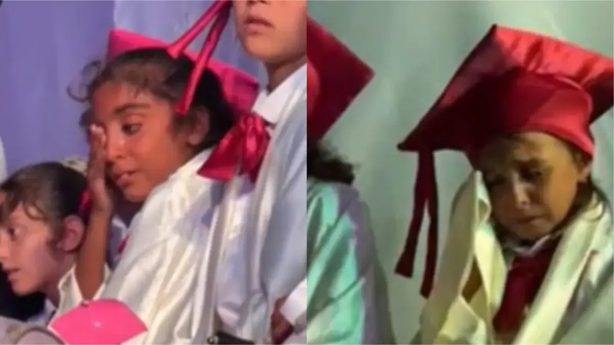 Video: la conmovedora graduación de primaria de 1.000 niñas y niños huérfanos en Gaza que perdieron a sus padres en la guerra