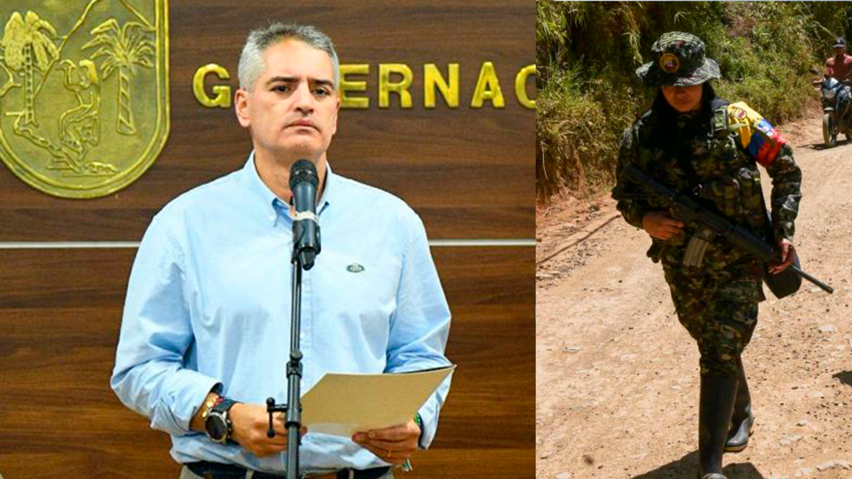 'No hay recursos para la fuerza pública para inteligencia y logística, mientras los ilegales crecen en riqueza y presencia': Gobernador de Antioquia