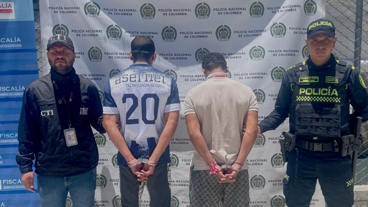 Capturan en Antioquia a dos extranjeros señalados de hurtar, agredir y abusar sexualmente de una mujer obligando a su pareja a presenciar el hecho