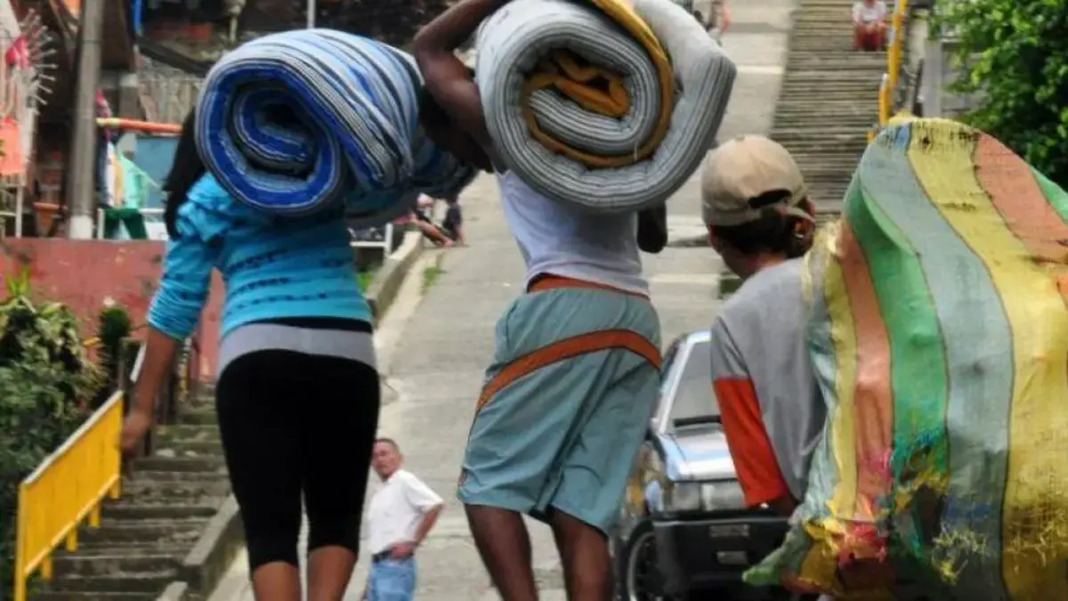 Habitantes de zona rural de Amalfi (Antioquia) donde se produjo el ataque al helicóptero de la Policía se vieron forzados a desplazarse del territorio