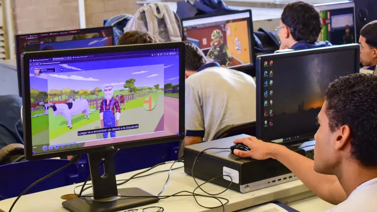 Un civil, un militar, un paramilitar y una guerrillera: los personajes de un videojuego pedagógico para que los jóvenes entiendan el conflicto armado