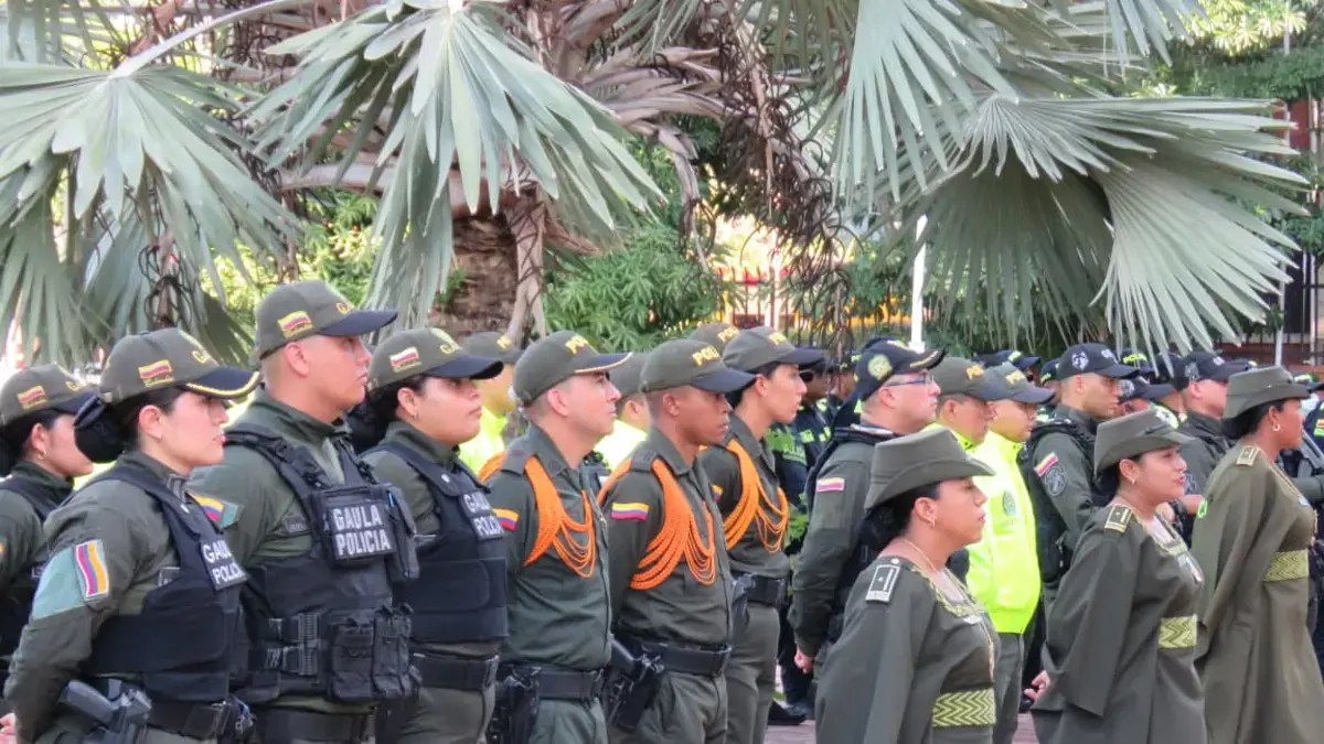 Más de 1.200 miembros de la fuerza pública refuerzan seguridad en Riohacha para el Foro Mundial de Migración al que asisten delegaciones de 44 países