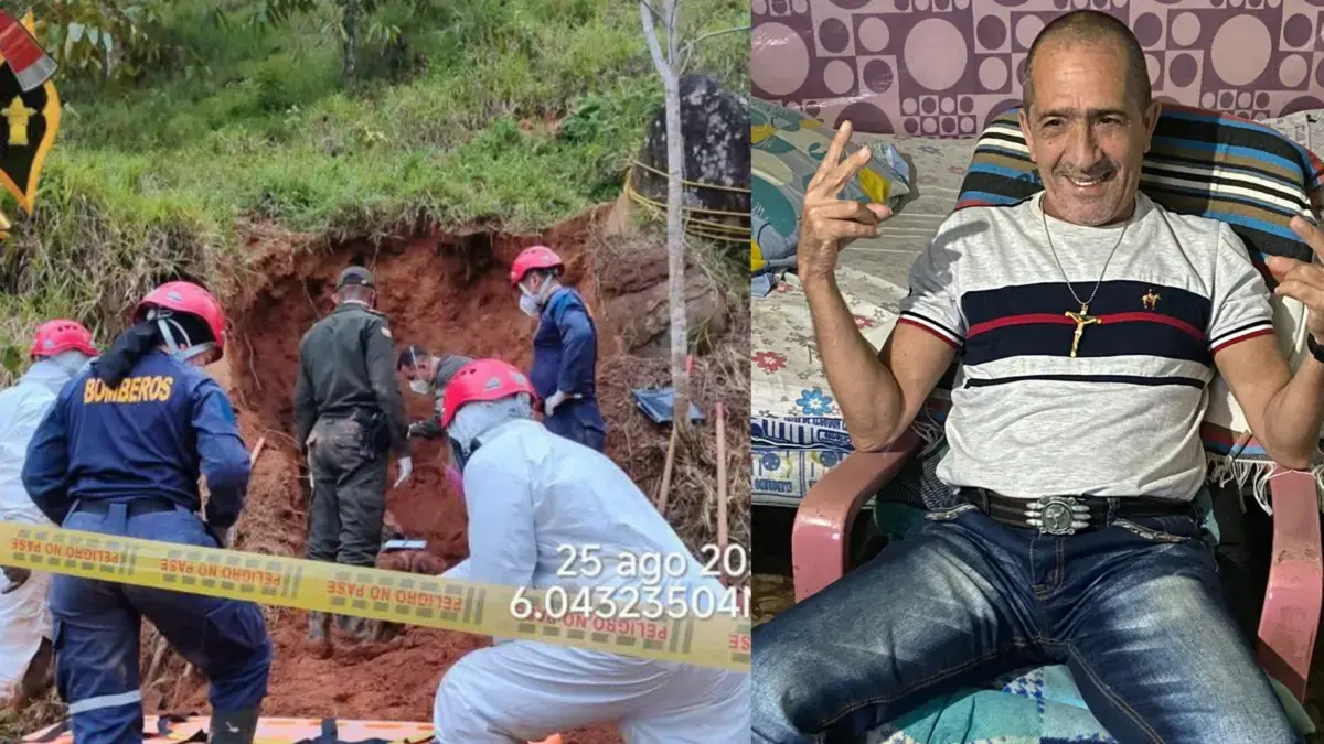 Hombre murió sepultado en municipio de Antioquia cuando cavaba un hueco para hacer un refugio subterráneo y protegerse del 'fin de mundo'
