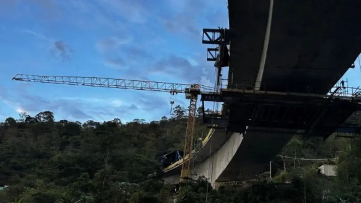 Cundinamarca avanza en la construcción del viaducto Los Chorros, el más largo de su red vial departamental