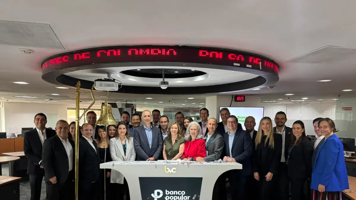 Banco Popular fortalece su capital en $100.000 millones con acciones y bonos en la Bolsa de Colombia