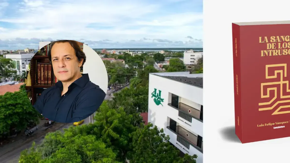 Luis Felipe Vásquez Aldana presenta en Barranquilla “La sangre de los intrusos”, la novela sobre memoria Zenú y los conflictos del Caribe