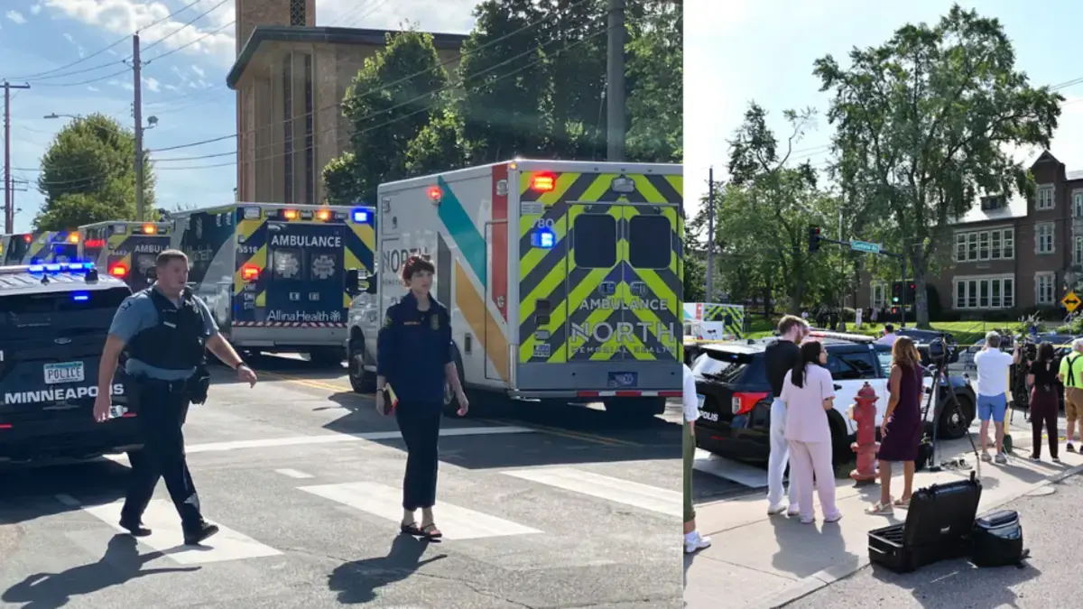 Enfermera trabajó en hospital como apoyo tras tiroteo en escuela católica de Mineápolis, Estados Unidos, sin saber que su hija había resultado herida