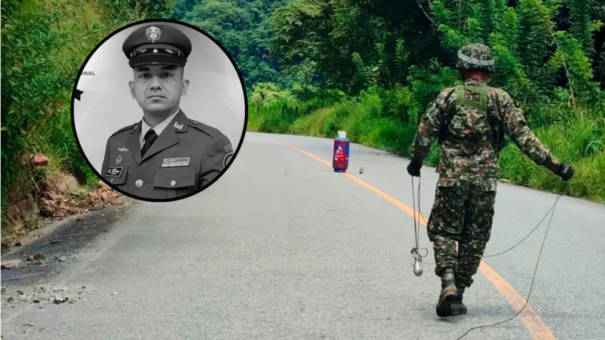 Él era el técnico en explosivos del Ejército murió tras activación de artefacto en Antioquia: días atrás pusieron un cilindro bomba en la misma zona