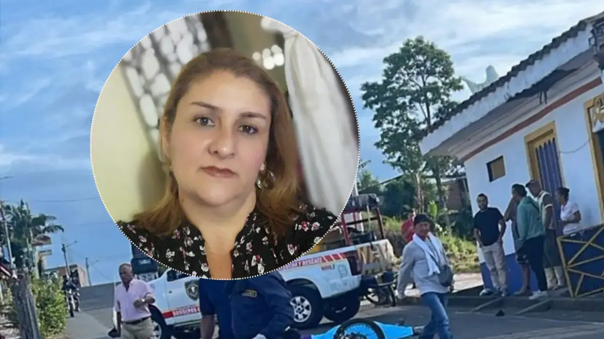 Docente de Belalcázar (Caldas) murió en brutal choque: su moto se estrelló contra un camión y dos menores en otro vehículo también resultaron heridos