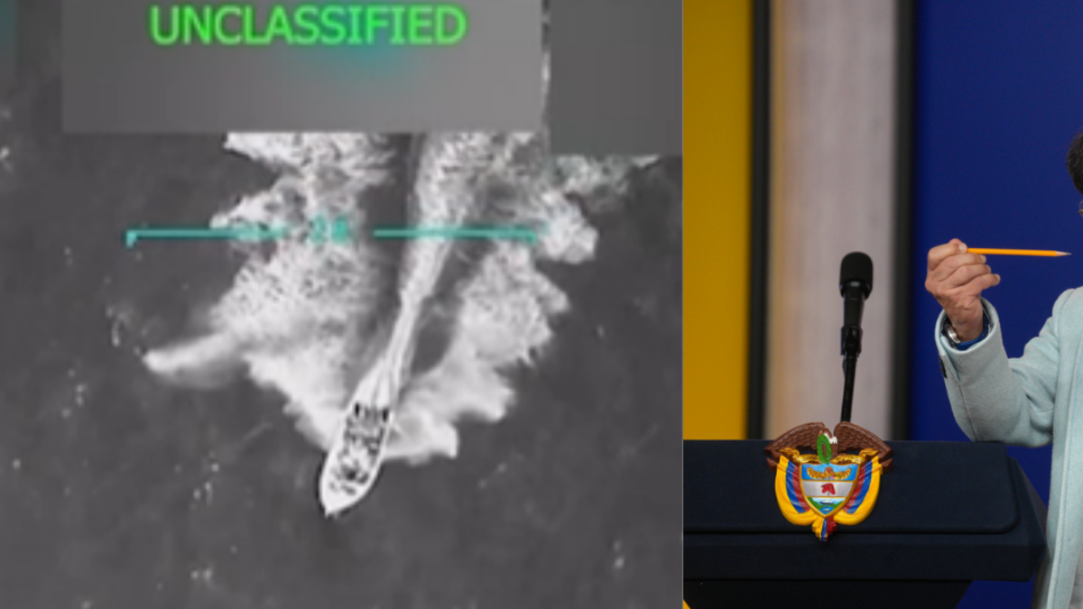 Presidente Gustavo Petro cuestionó la veracidad del ataque de Estados Unidos contra lancha con droga cerca de Venezuela: 'Es un asesinato'