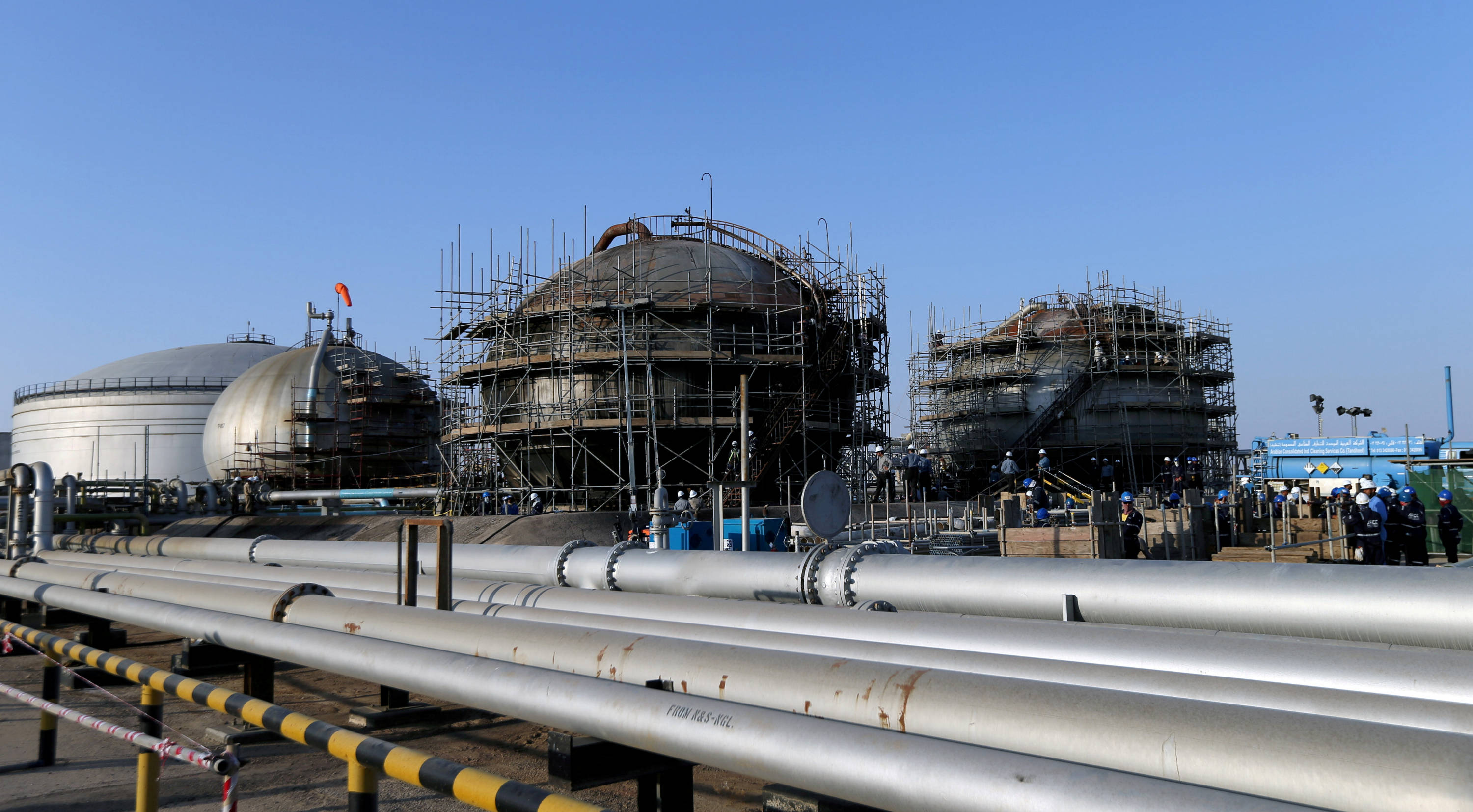 La empresa Saudi Aramco, de Arabia Saudí, es una de las 20 empresas calificadas como responsables de la mayor parte de la emisión de gases de efecto invernadero.