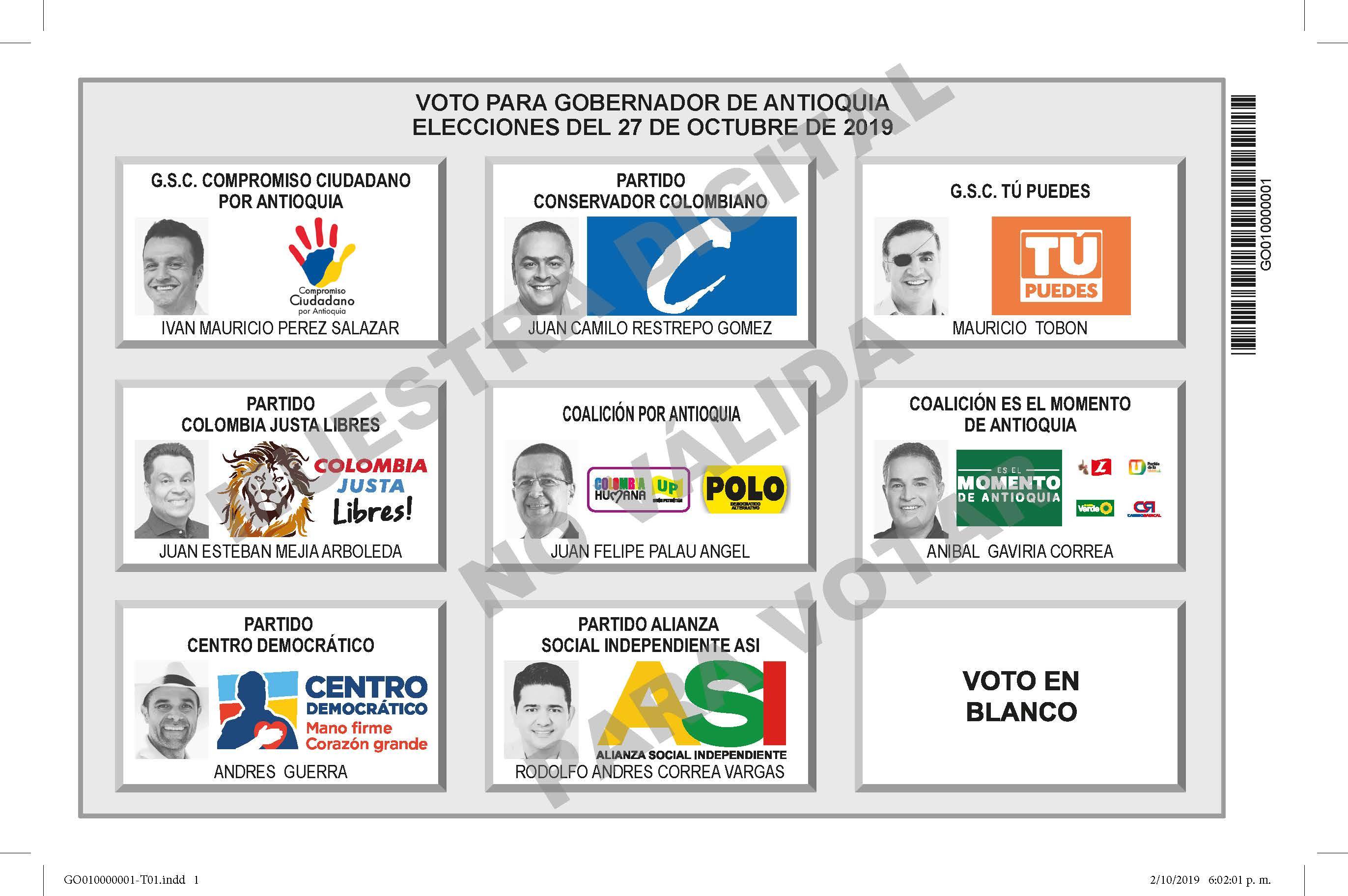 Cómo votar en las elecciones de Medellín y Antioquia así son los