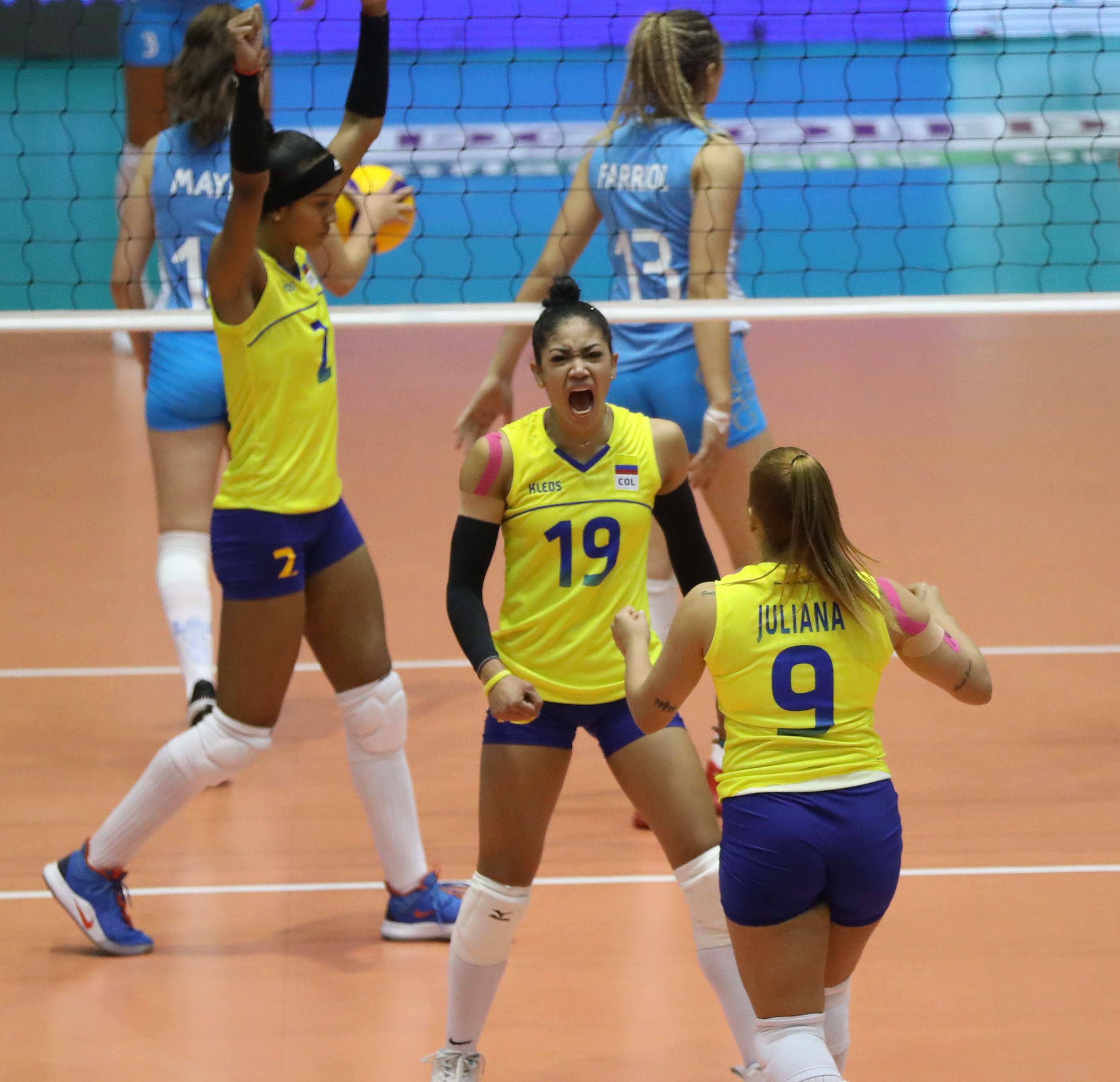 Colombia vs. Argentina, Mundial de Voleibol Femenino