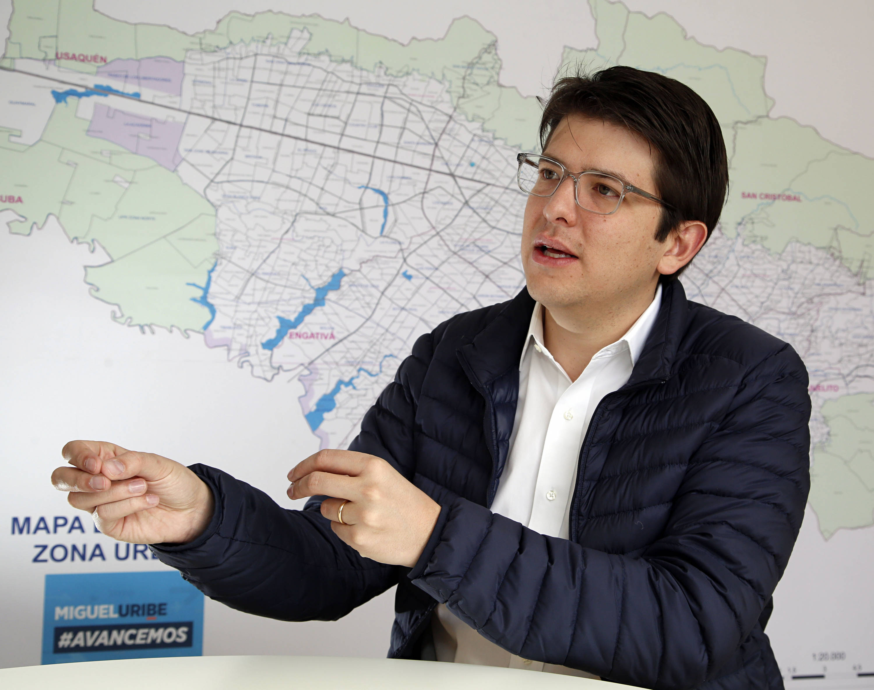 Miguel Uribe Turbay, exsecretario de gobierno de Bogotá, excandidato a la alcaldía.