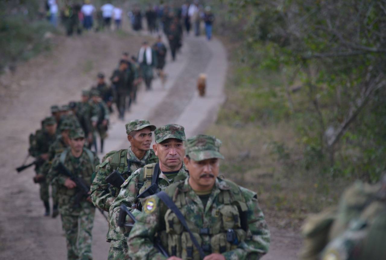El desarme de las Farc se dio en todos los puntos cardinales del país, en los parajes más lejanos de la geografía nacional.