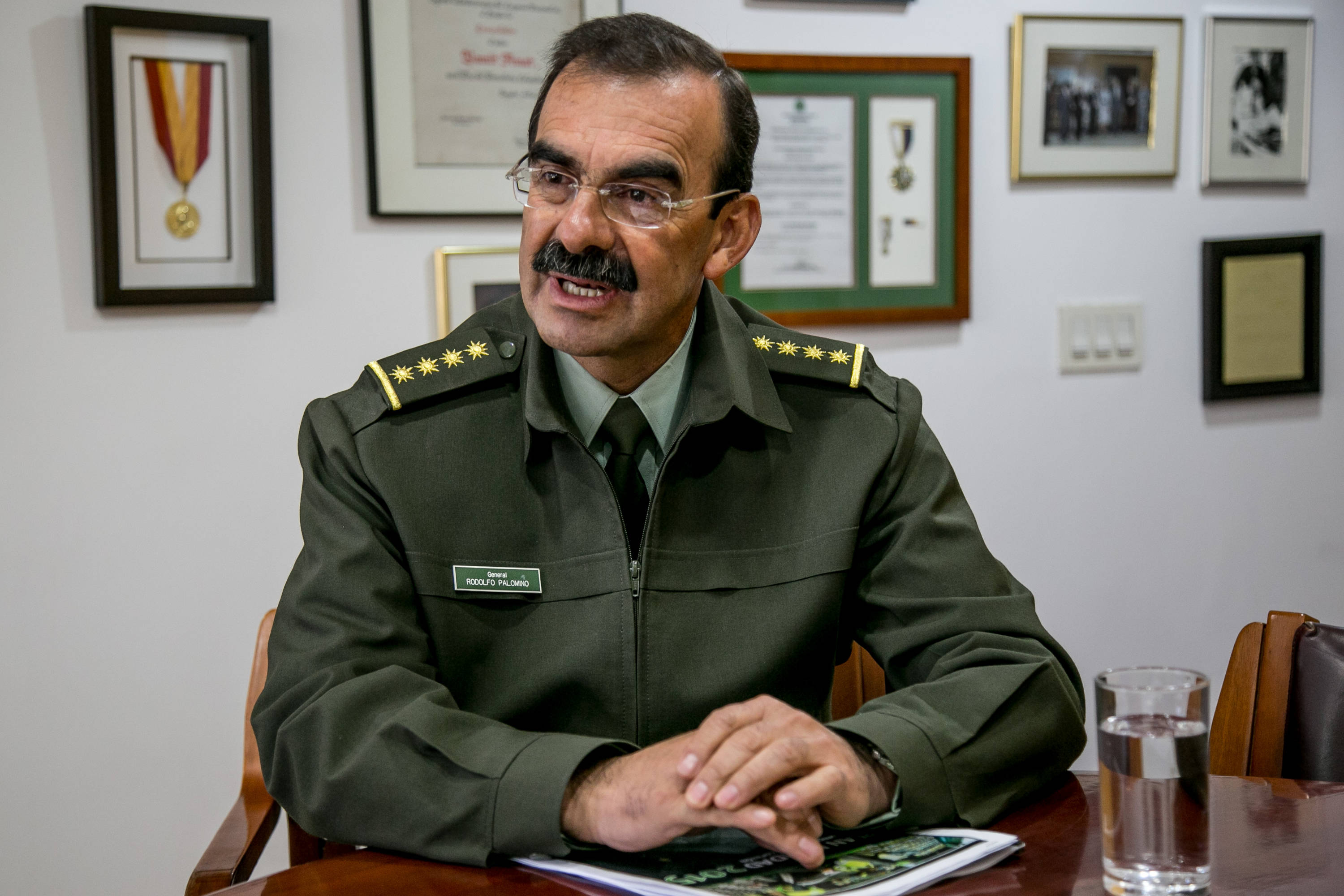 Rodolfo Palomino, exdirector general de la Policía.