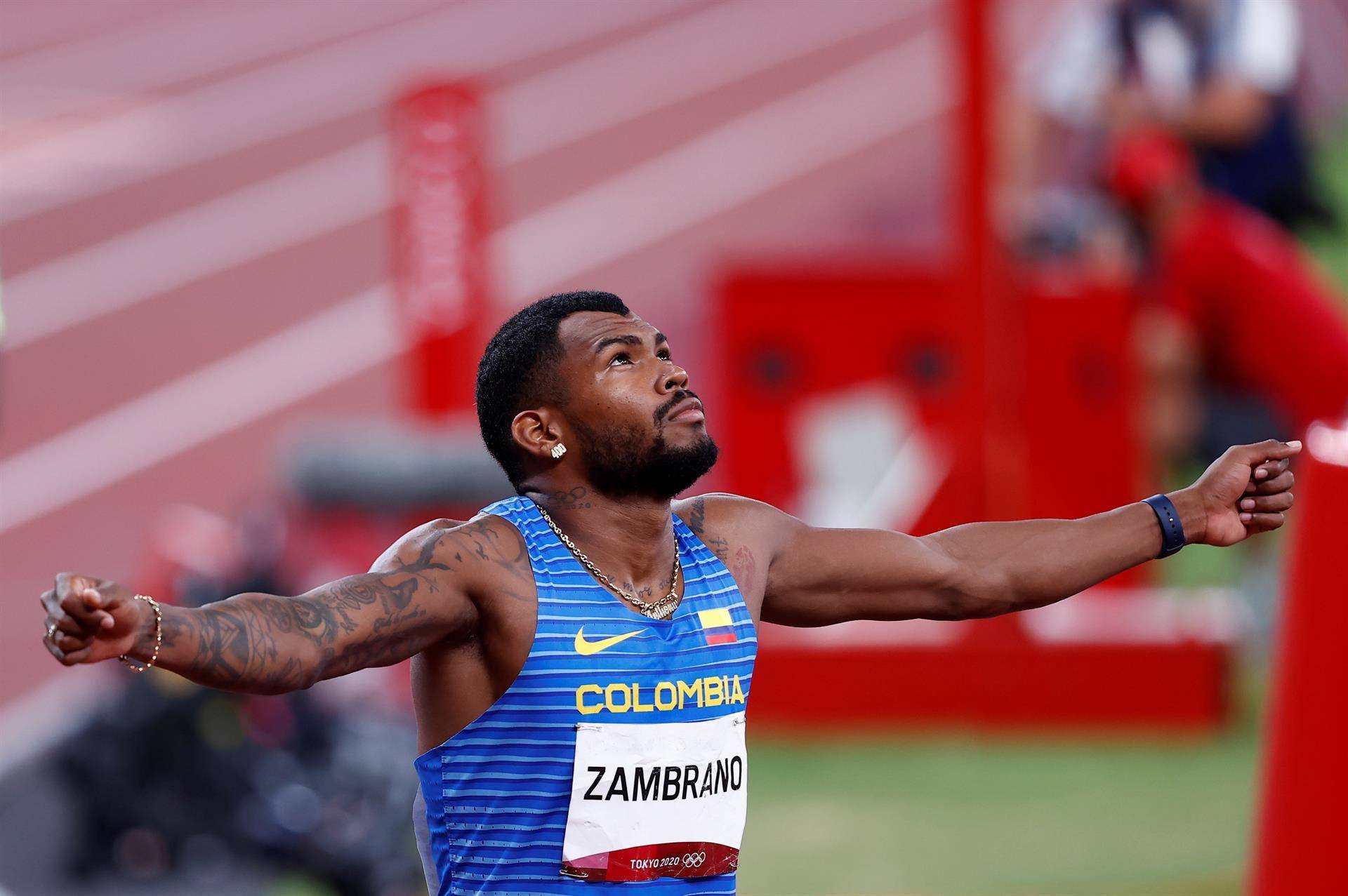 Anthony Zambrano ganó plata en los Juegos Olímpicos.