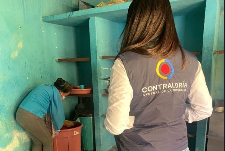 La contraloría ha se enumina en las irregularidades en las instituciones en las apargadas del pae.