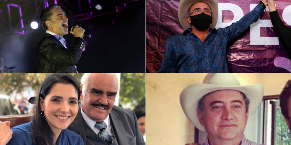 Hijos de Vicente Fernández.