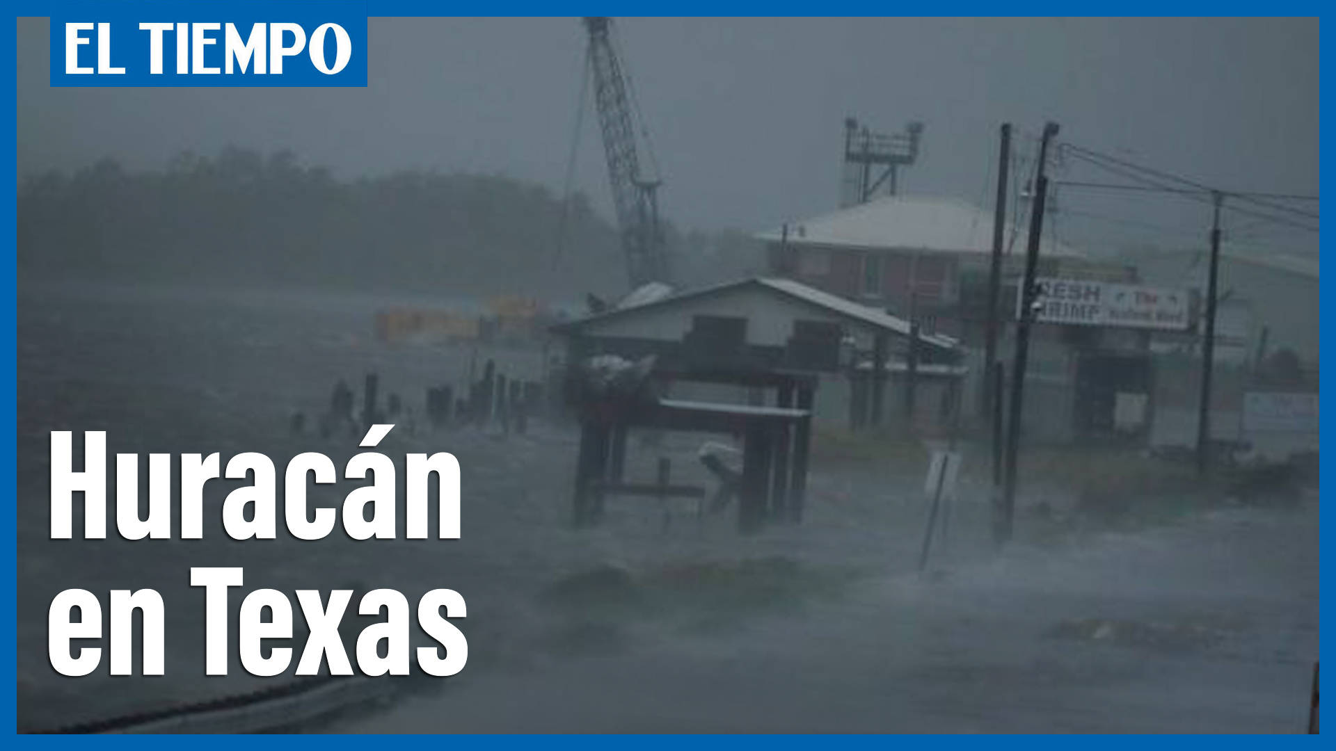 Huracán en Texas, Estados Unidos