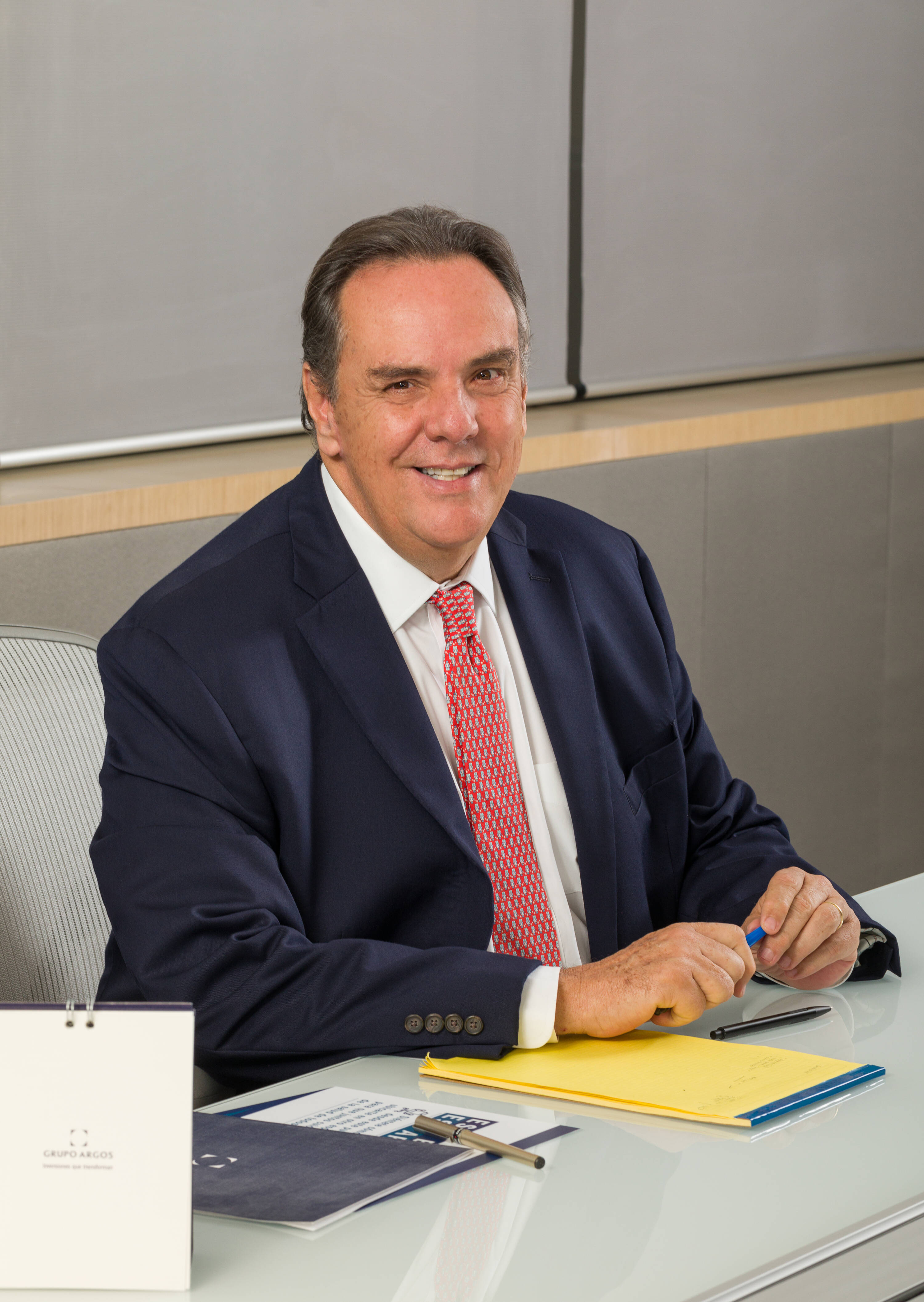 Jorge Mario Velásquez, presidente del Grupo Argos.