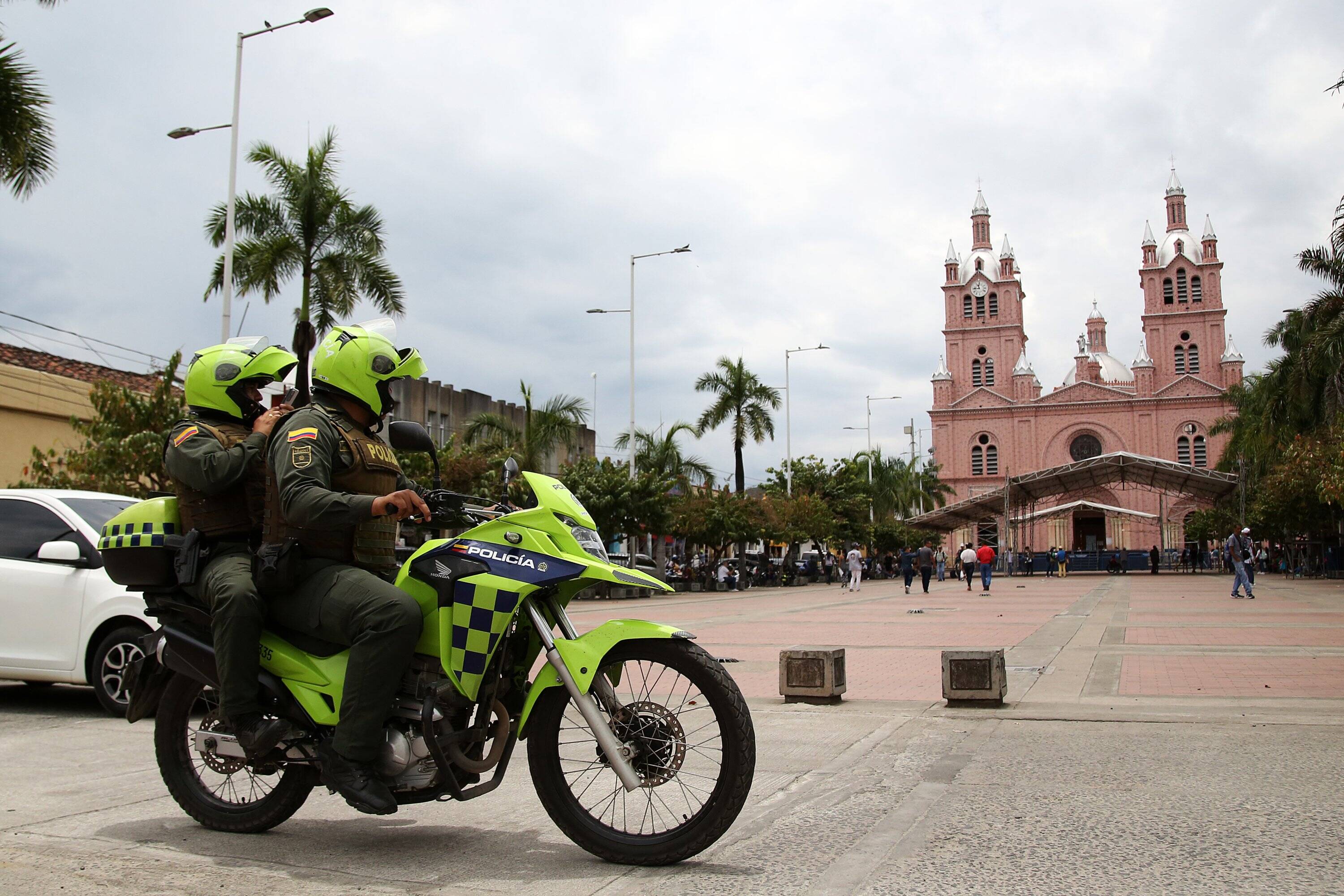 Parque principal de Buga, Valle del Cauca.