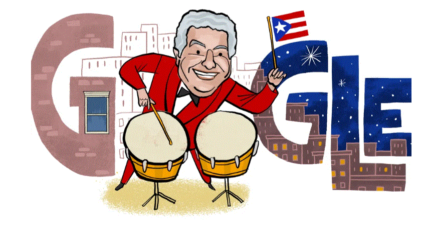 Doodle de Google dedicado a Tito Puente.