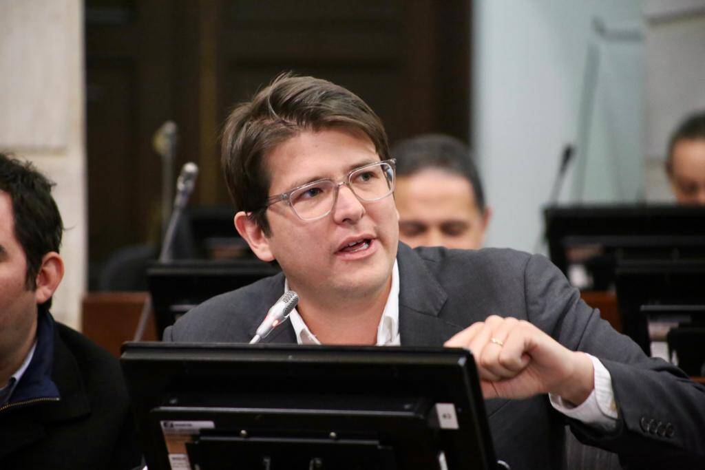 Miguel Uribe, senador del Centro Democrático