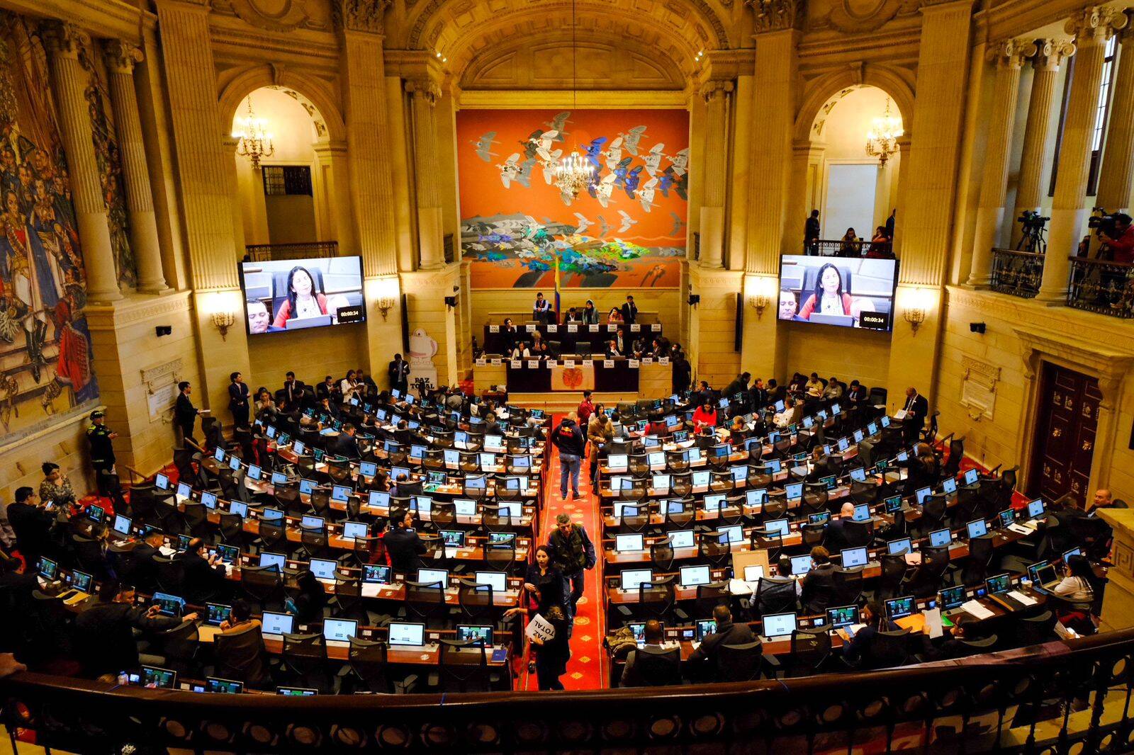 Plenaria de la Cámara de Representantes.