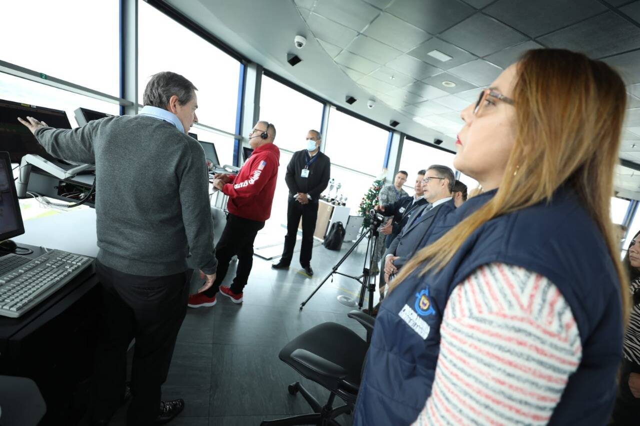 Inspeción de la Procuraduría A Torre de Control de El Dorado.