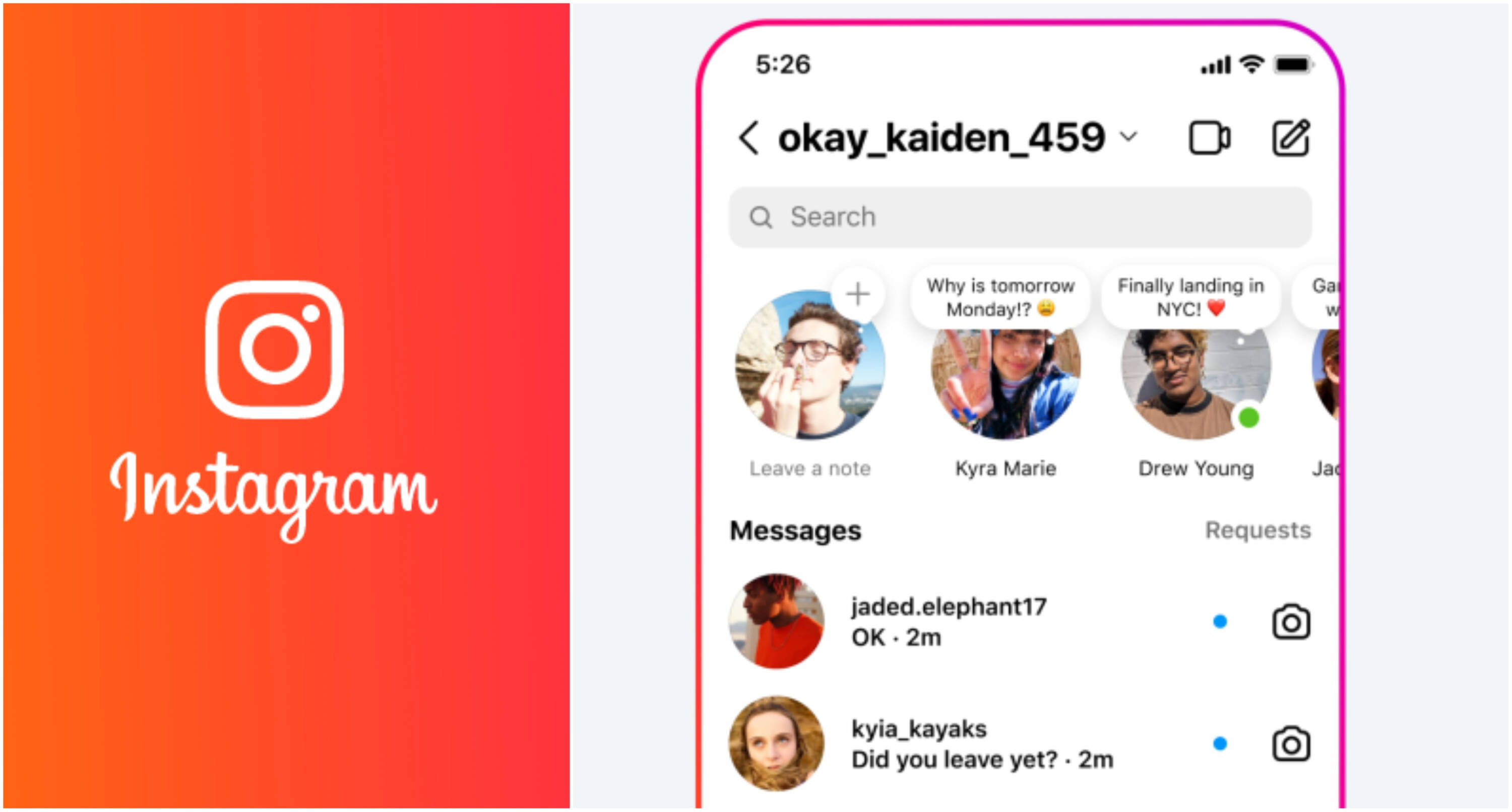 ¿Cómo poner notas en los mensajes de Instagram? Todo sobre la nueva función