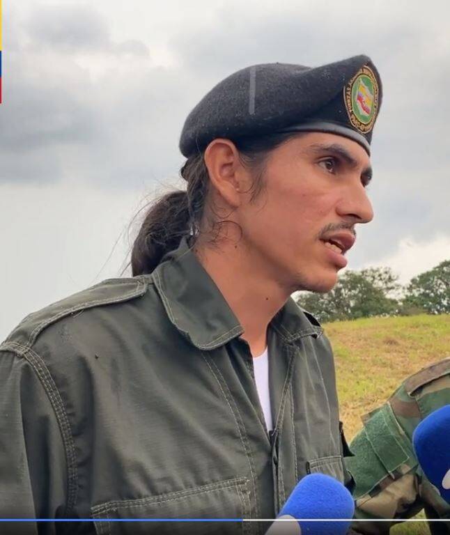 Alias Andrey Avendaño, comandante del frente 33 del Bloque Magdalena Medio del Estado Mayor Central