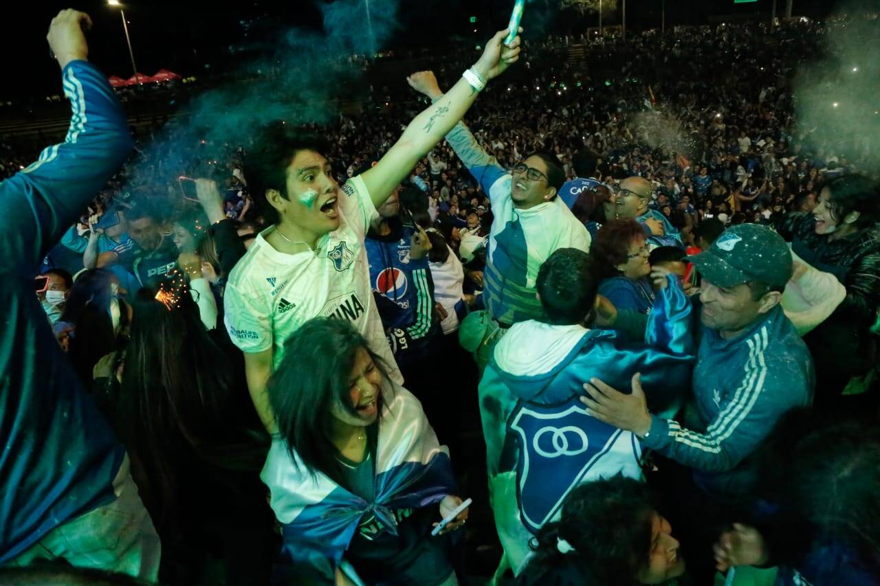 Millonarios Campeón Así Celebra Bogotá La Estrella 16 3126