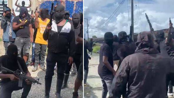Hombres armados en Buenaventura
