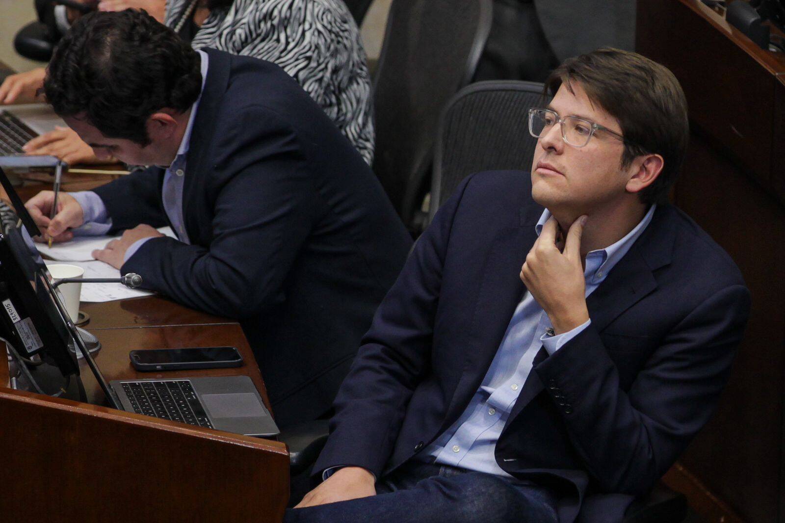 Miguel Uribe, Senador del Centro Demótico.
