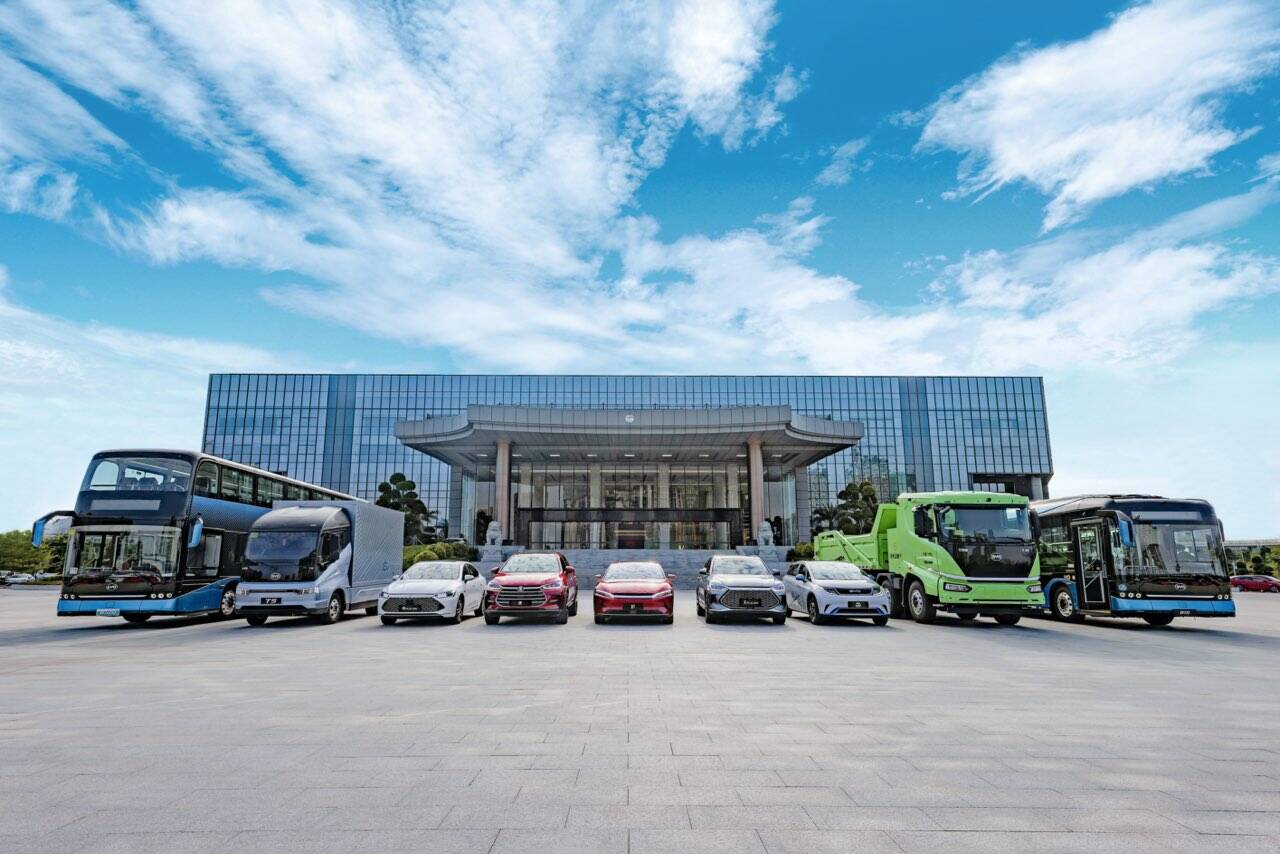 Fábrica de Byd en Shenzhen
