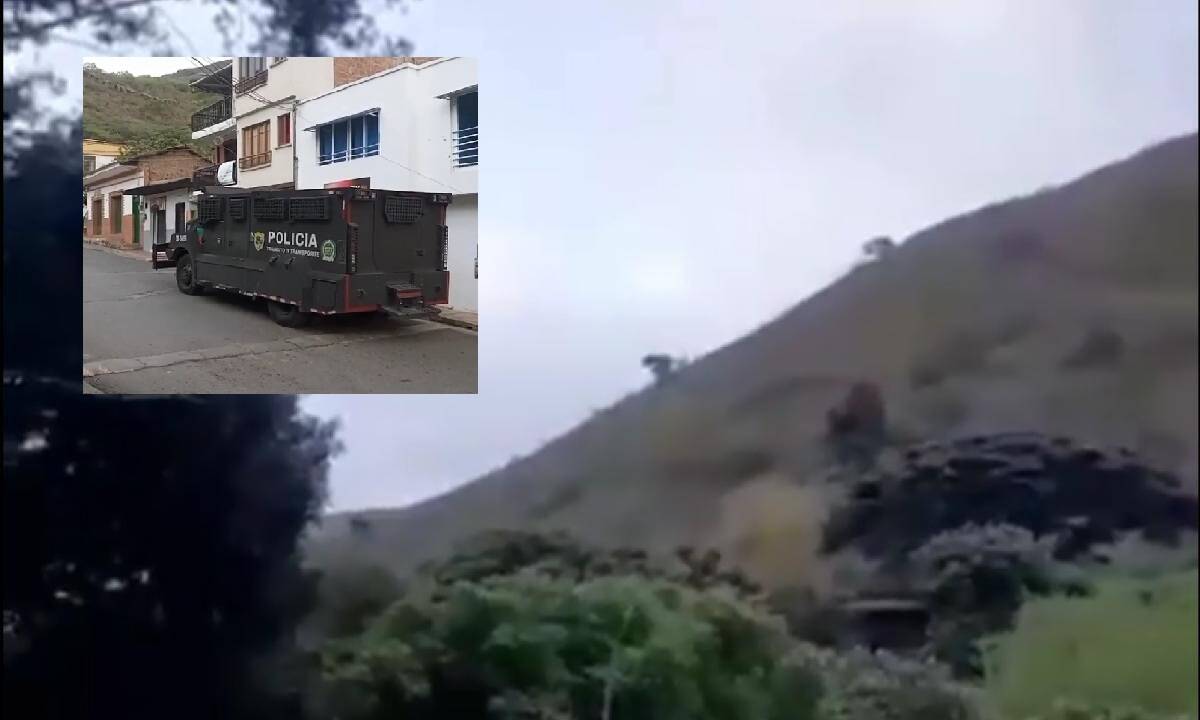 Hostigamiento una estación de Policía en Dagua.