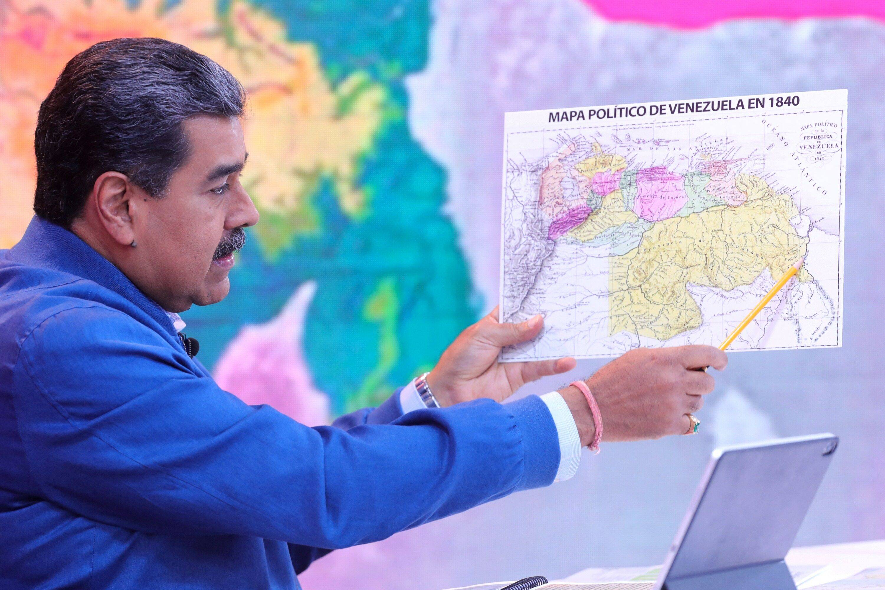 Maduro invitó al presidente de Guyana a dialogar.