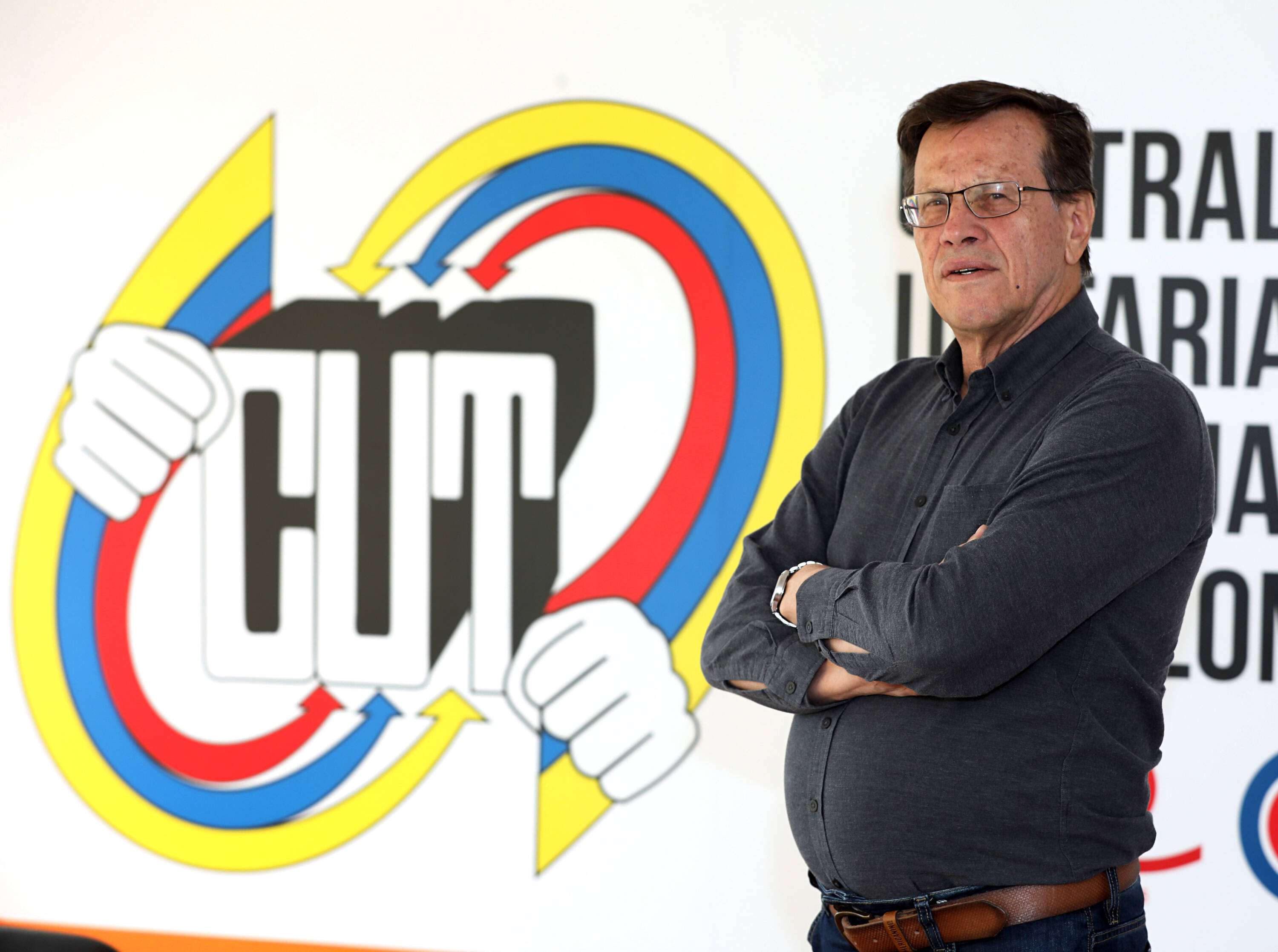 Fabio Arias, presidente de la CUT