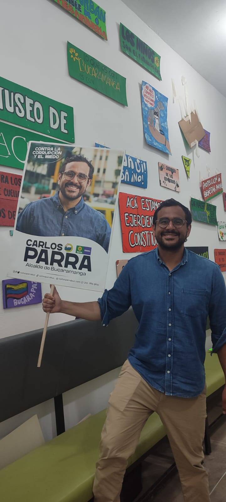 Candidato a la Alcaldía de Bucaramanga
