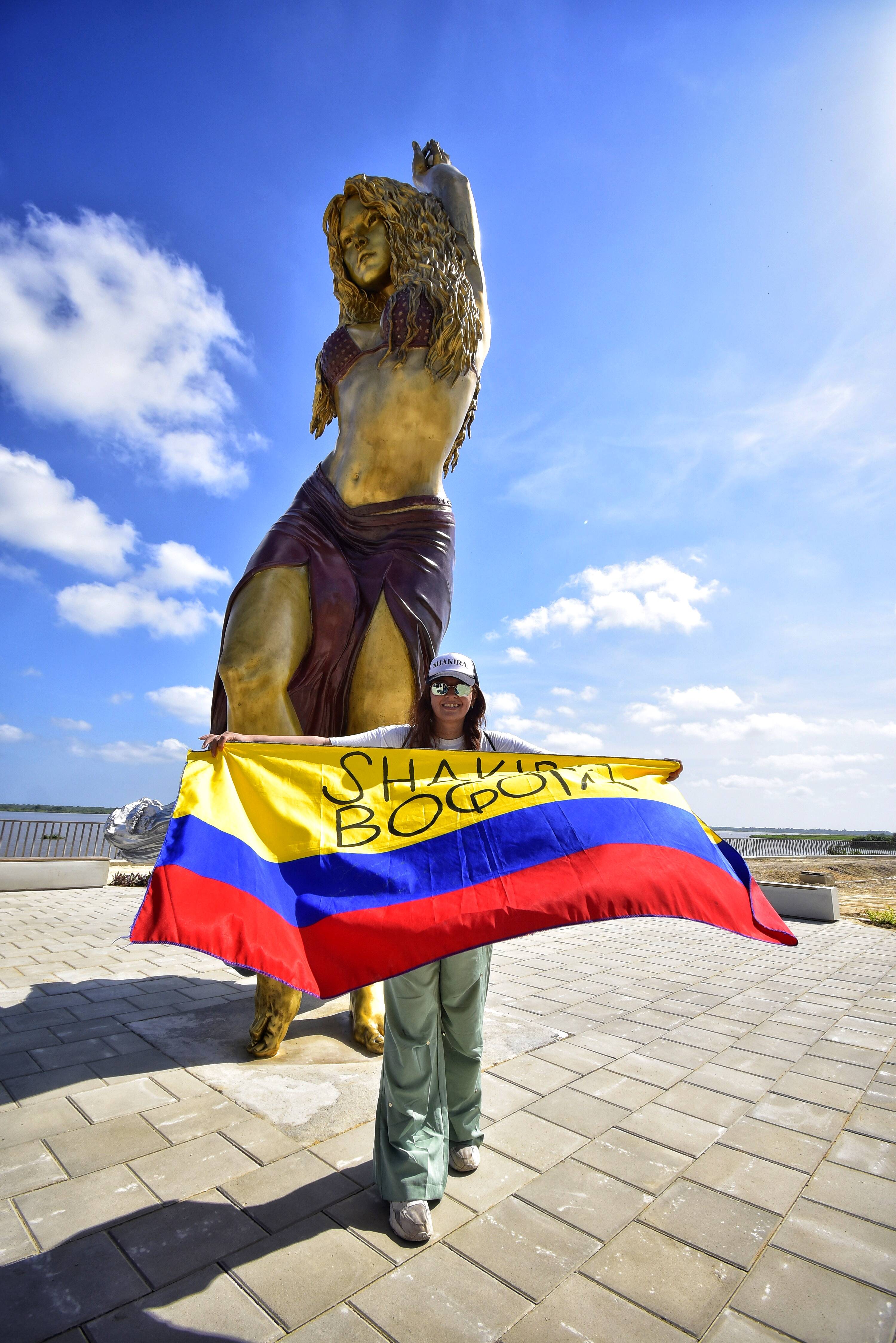 Video: así es el monumento a Shakira con el que Barranquilla le rinde